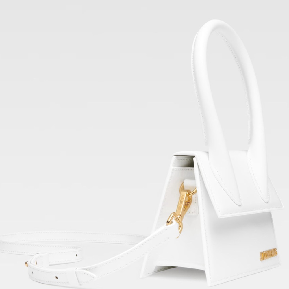 White 'Le Chiquito Moyen' Bag